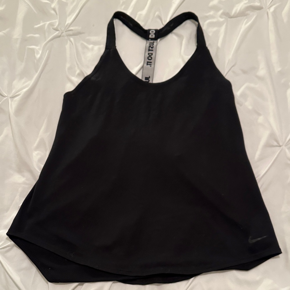 Nike Women's Black Racerback Tank Top